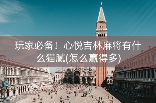 玩家必备！心悦吉林麻将有什么猫腻(怎么赢得多)