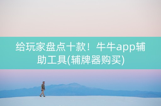 给玩家盘点十款！牛牛app辅助工具(辅牌器购买)