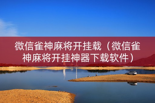 微信雀神麻将开挂载（微信雀神麻将开挂神器下载软件）