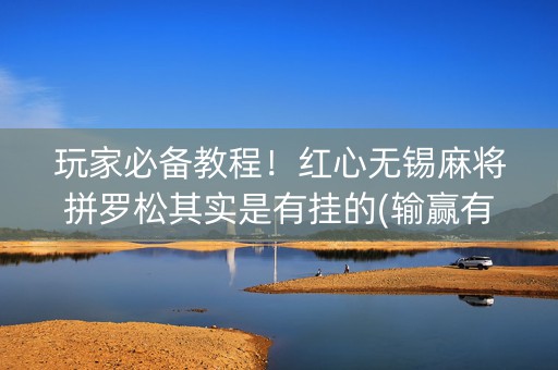 玩家必备教程！红心无锡麻将拼罗松其实是有挂的(输赢有规律)